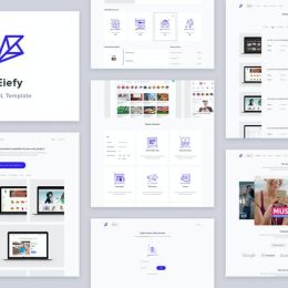 Eiefy: HTML Template for Selling Digital Items download for free
