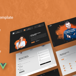Nafie – HTML Portfolio Template free download