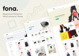 Fona – Responsive Elementor WooCommerce Theme download for free